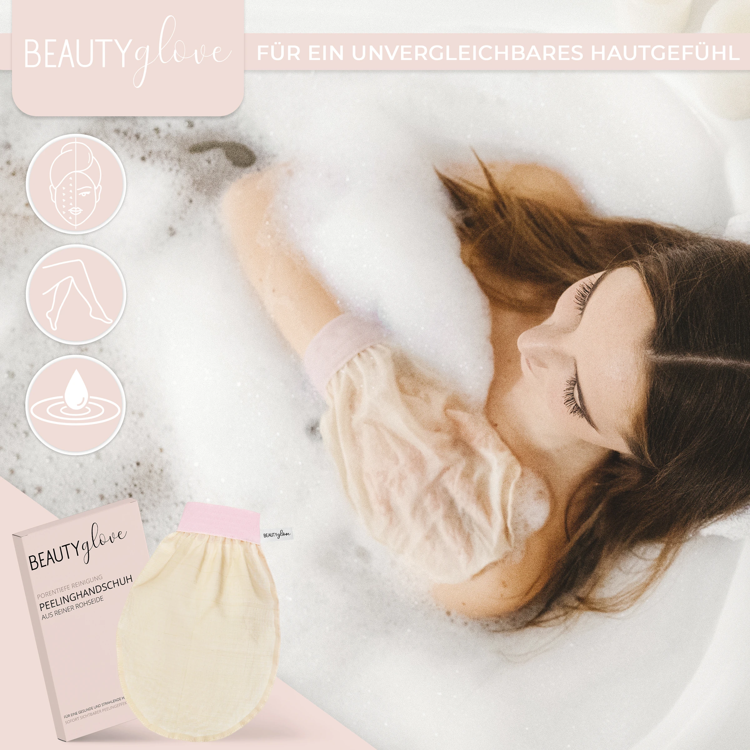 BEAUTYglove Peelinghandschuh Aus Seide 8 BEAUTYglove Peelinghandschuh Aus Seide – Bild 6