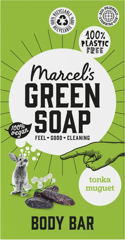 Marcel's Green Soap Feste Duschpflege Tonka & Maiglöckchen 3 Marcel's Green Soap Feste Duschpflege Tonka & Maiglöckchen