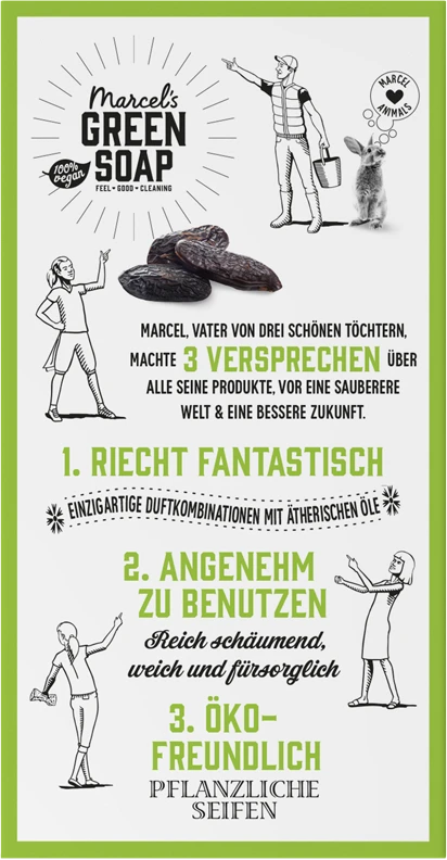 Marcel's Green Soap Feste Duschpflege Tonka & Maiglöckchen 4 Marcel's Green Soap Feste Duschpflege Tonka & Maiglöckchen – Bild 2