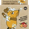 HYDROPHIL Festes Kinder Shampoo & Dusche 2in1 Maus Fruchtiger Apfel