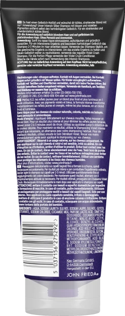 Alternative view of JOHN FRIEDA Violet Crush Intensiv Silber Shampoo