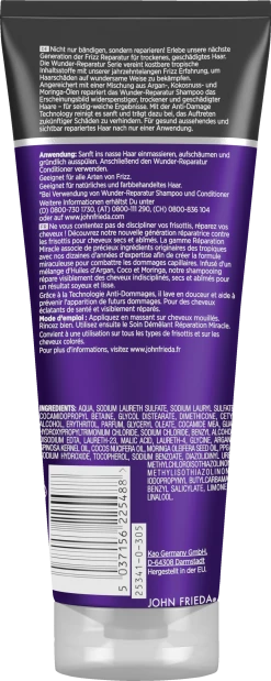 JOHN FRIEDA FRIZZ Ease Wunder-Reparatur Shampoo -Mandarina Duck Fragrances-Shop MAM 8041767 SHOP IMAGE 1.4