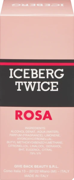 Iceberg Twice Rosa, EdT 75 Ml -Mandarina Duck Fragrances-Shop MAM 8054837 SHOP IMAGE 1.4