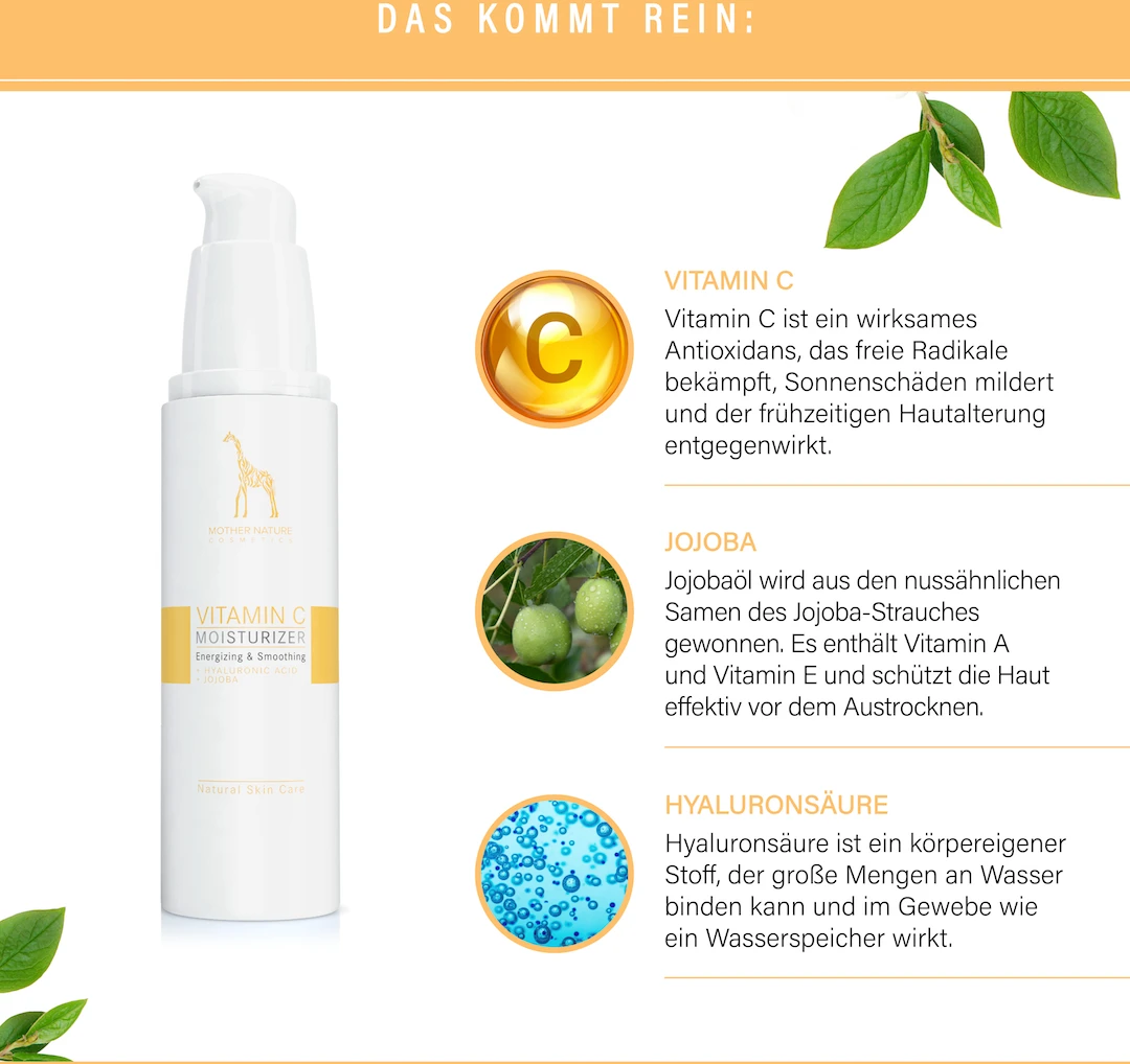 Mother Nature Vitamin C Moisturizer 5 Mother Nature Vitamin C Moisturizer – Bild 3