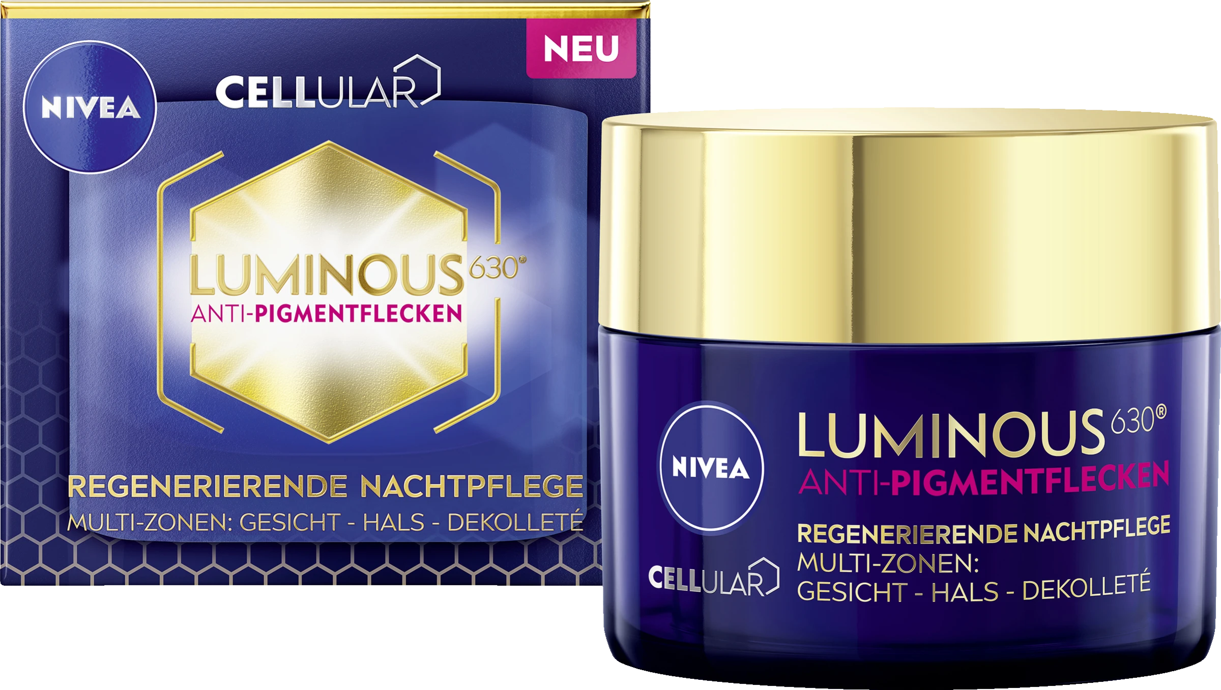 NIVEA Cellular Luminous 630 Anti Pigmentflecken Regenerierende Nachtpflege 10 NIVEA Cellular Luminous 630 Anti Pigmentflecken Regenerierende Nachtpflege – Bild 8