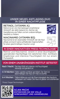 L’Oréal Paris Laser Gepresste Anti-Falten Pflege Nacht 11 L’Oréal Paris Laser Gepresste Anti-Falten Pflege Nacht -Mandarina Duck Fragrances-Shop MAM 8283895 SHOP IMAGE 1.4