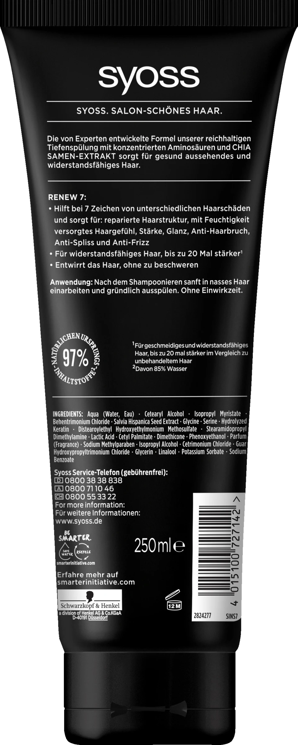 Syoss Renew 7 Tiefenspülung 4 Syoss Renew 7 Tiefenspülung – Bild 2