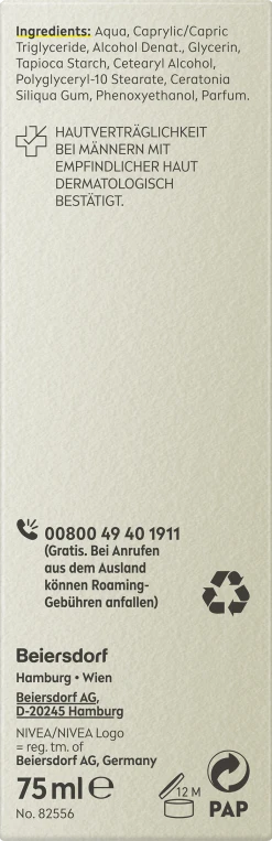 NIVEA MEN Sensitive Pro Menmalist Feuchtigkeitscreme -Mandarina Duck Fragrances-Shop MAM 8333897 SHOP IMAGE 1.4