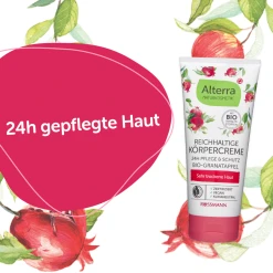 Alterra NATURKOSMETIK Reichhaltige Körpercreme Bio-Granatapfel & Bio-Sheabutter 13 Alterra NATURKOSMETIK Reichhaltige Körpercreme Bio-Granatapfel & Bio-Sheabutter -Mandarina Duck Fragrances-Shop MAM 8397249 SHOP IMAGE 1.4