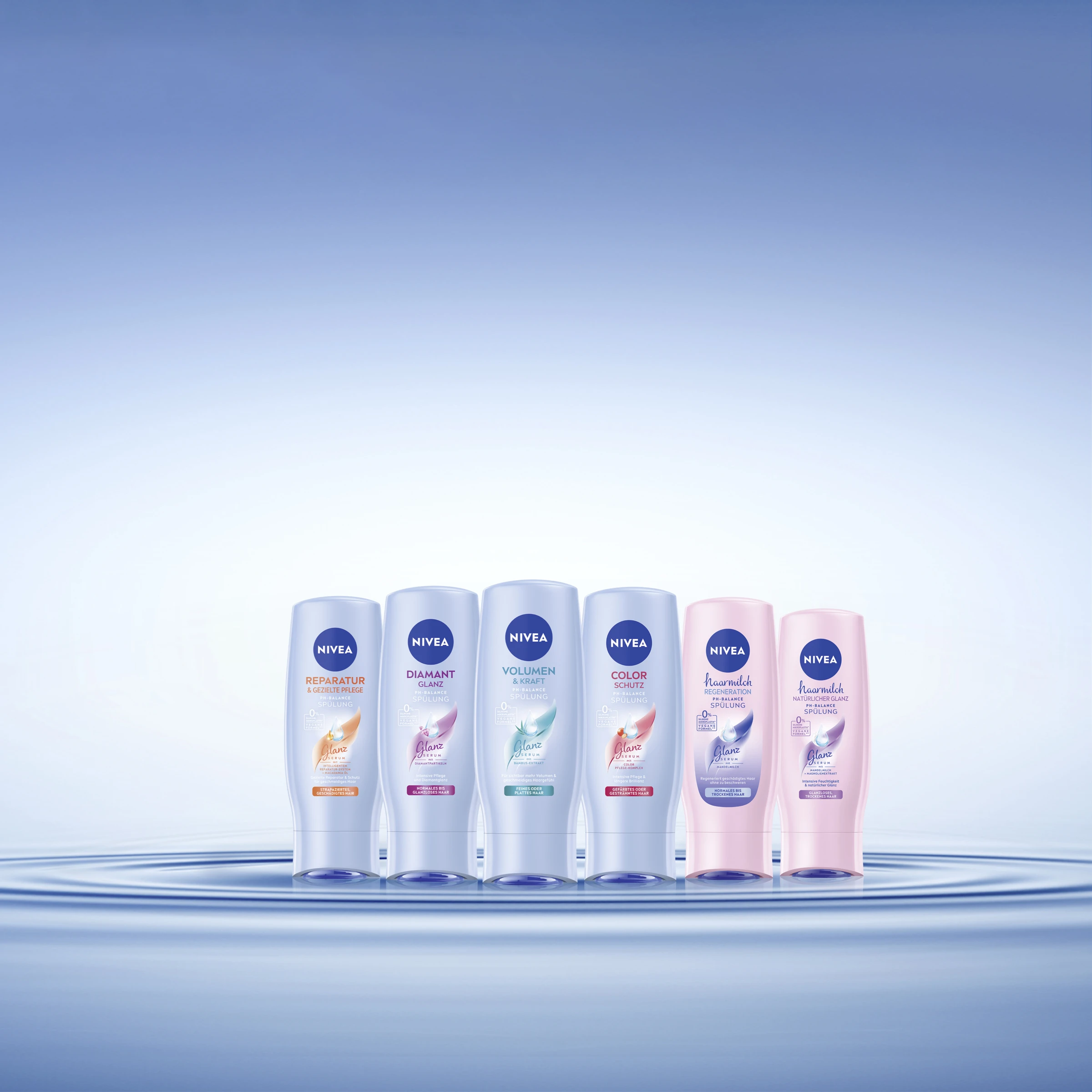 NIVEA Volumen Kraft & Pflege PH-Balance Spülung 5 NIVEA Volumen Kraft & Pflege PH-Balance Spülung – Bild 3