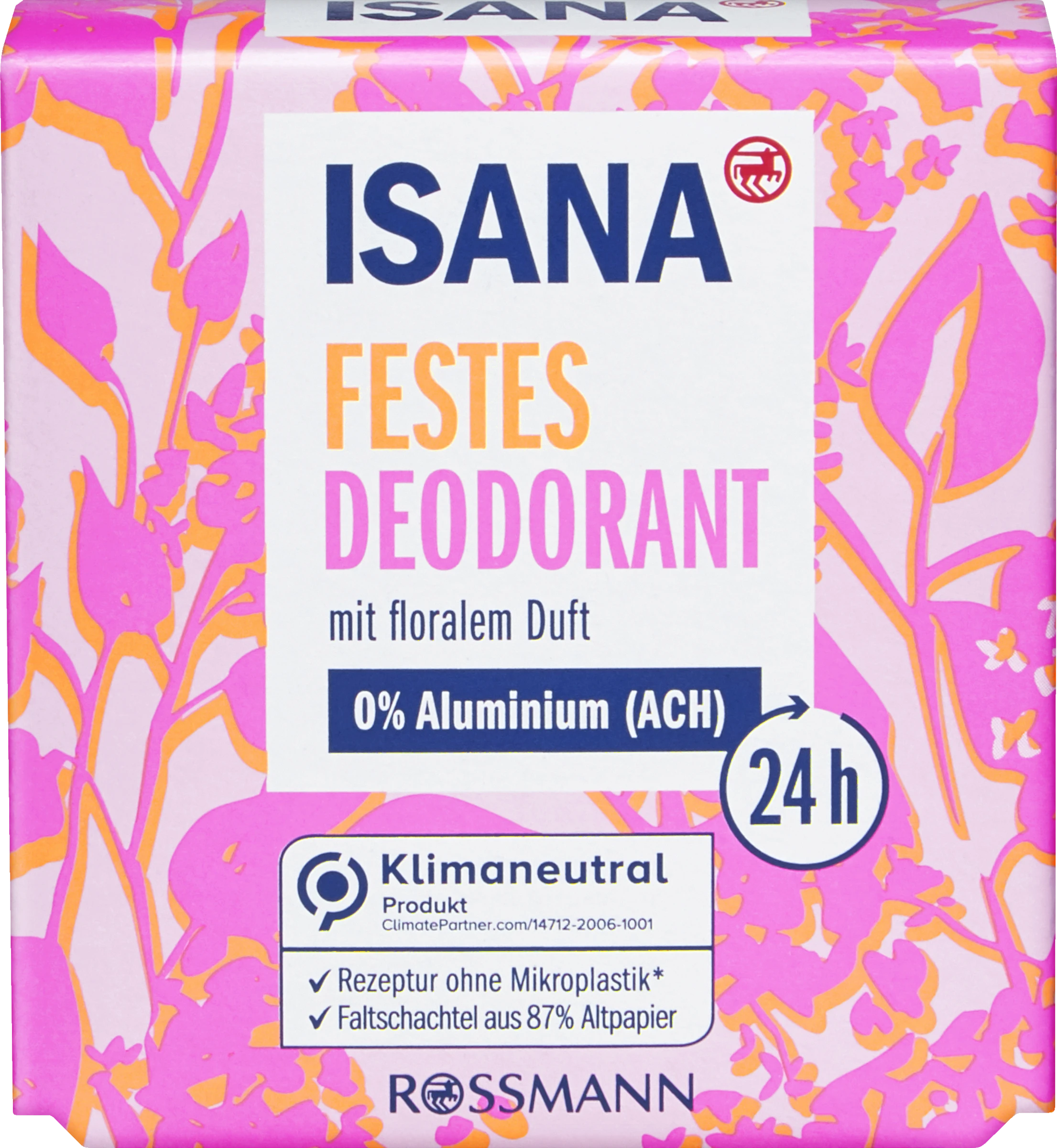 ISANA Festes Deodorant Mit Floralem Duft 3 ISANA Festes Deodorant Mit Floralem Duft