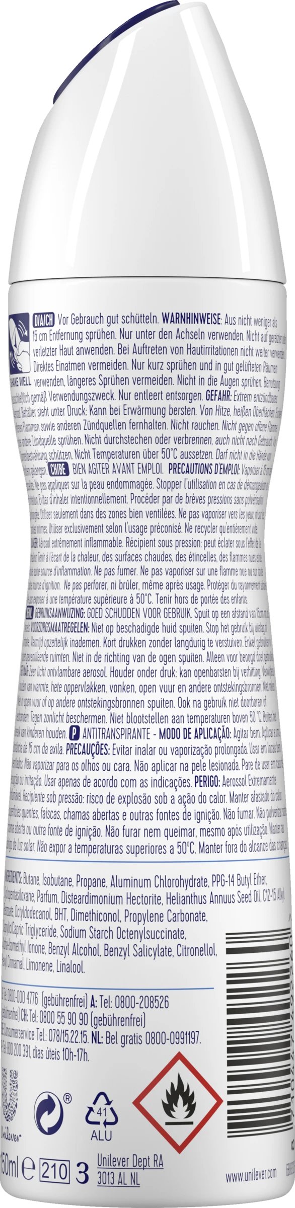 Rexona Anti-Transpirant Deo Spray Shower Fresh 4 Rexona Anti-Transpirant Deo Spray Shower Fresh – Bild 2