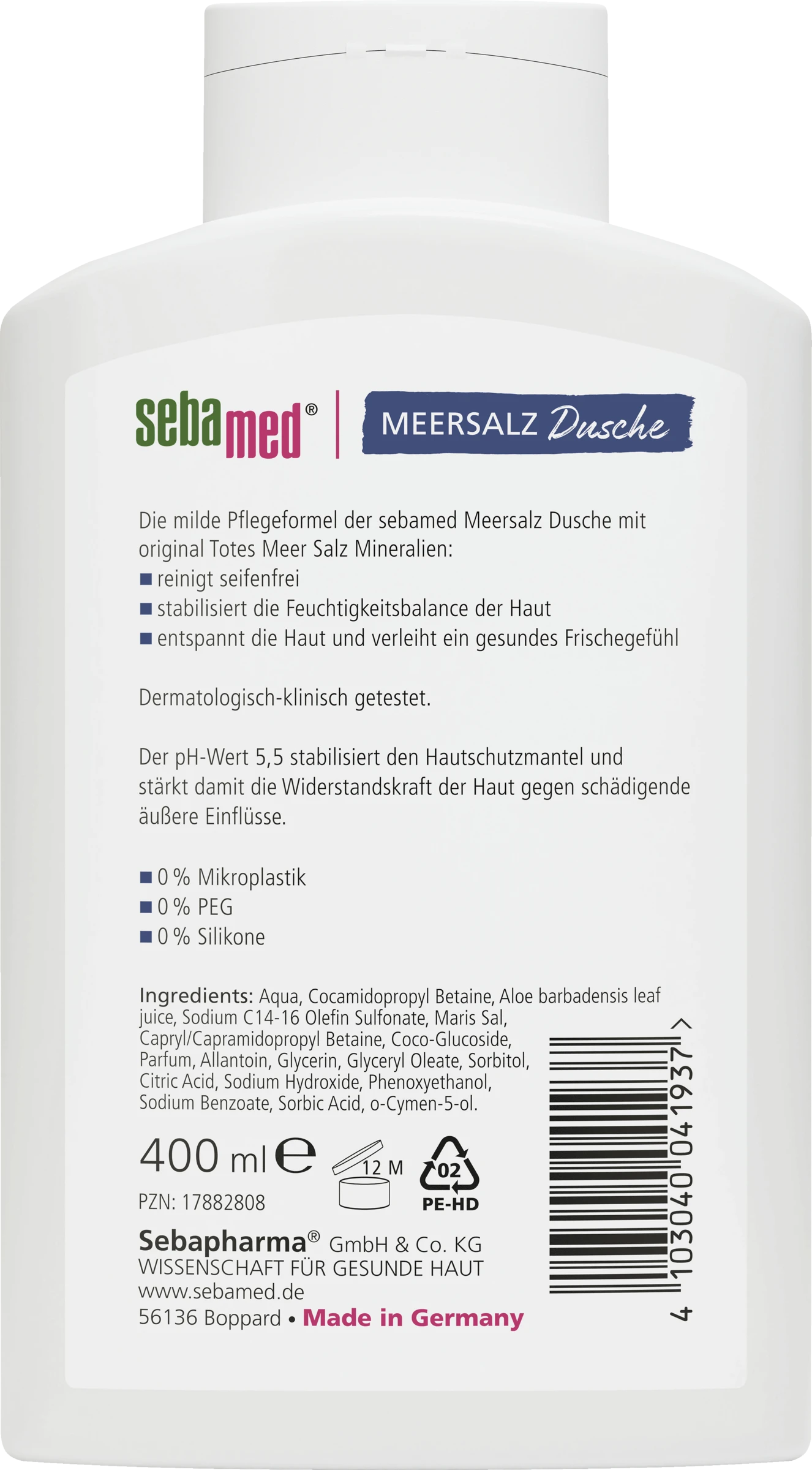 Sebamed Meersalz Dusche 4 Sebamed Meersalz Dusche – Bild 2