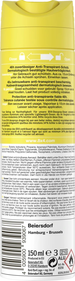 8x4 Anti-Transpirant Spray N°16 Splashy Citrus -Mandarina Duck Fragrances-Shop MAM 8529659 SHOP IMAGE 1.4