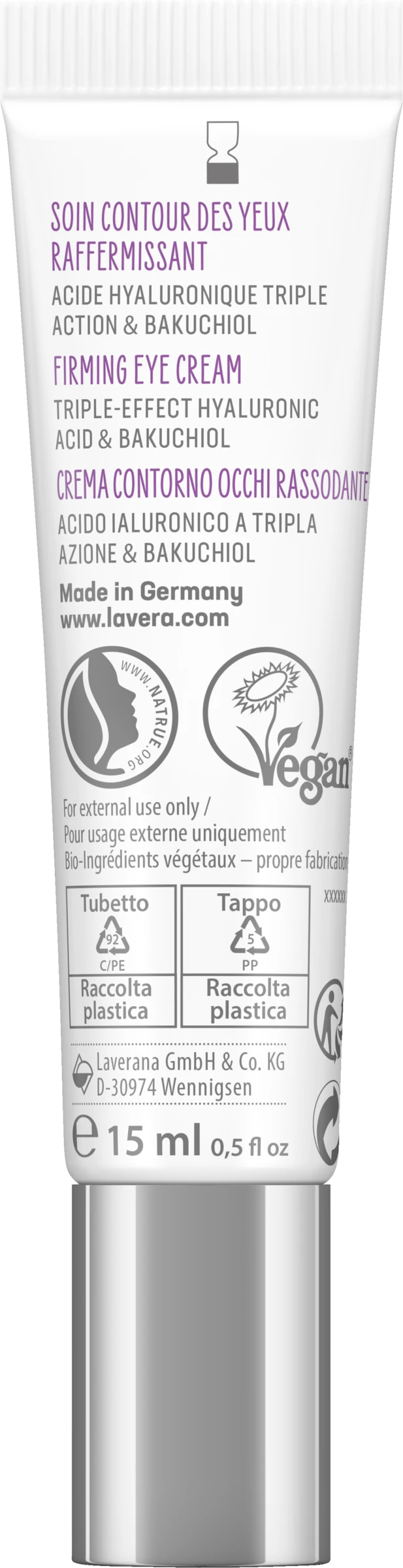 Lavera Straffende Augenpflege 6 Lavera Straffende Augenpflege – Bild 4
