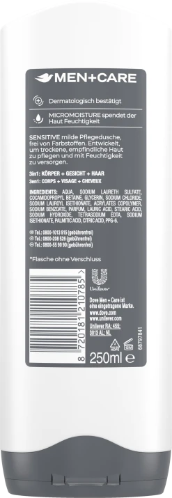 Dove Men+Care Duschgel Sensitive -Mandarina Duck Fragrances-Shop MAM 8530414 SHOP IMAGE 1.4