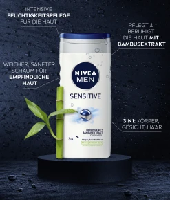 NIVEA MEN Duschgel Sensitive -Mandarina Duck Fragrances-Shop MAM 8533520 SHOP IMAGE 1.6