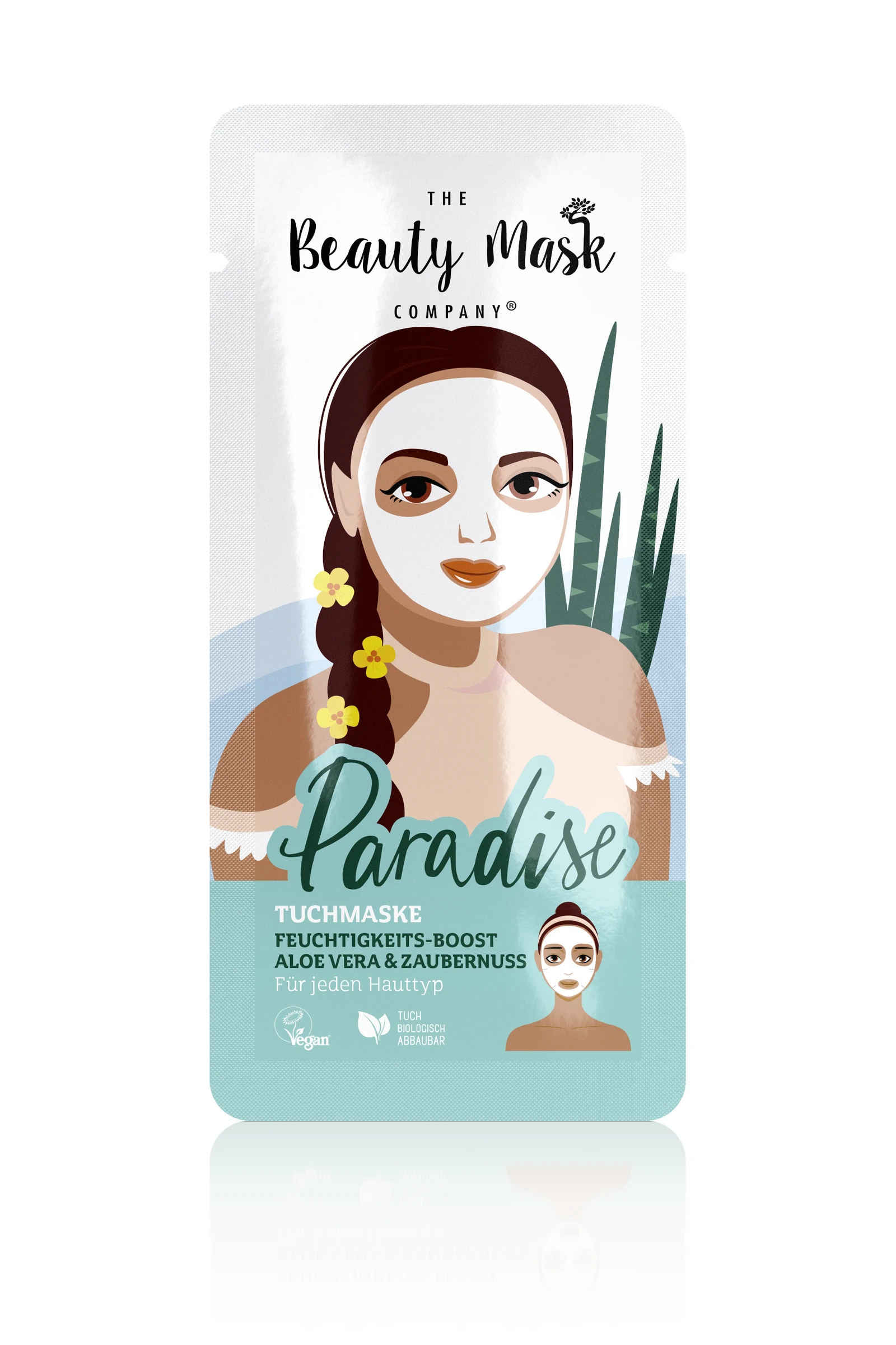 The Beauty Mask Company Tuchmaske Paradise 3 The Beauty Mask Company Tuchmaske Paradise