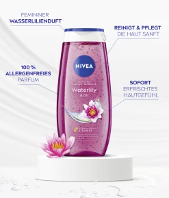 NIVEA Pflegedusche Waterlily & Oil -Mandarina Duck Fragrances-Shop MAM 8543360 SHOP IMAGE 1.4