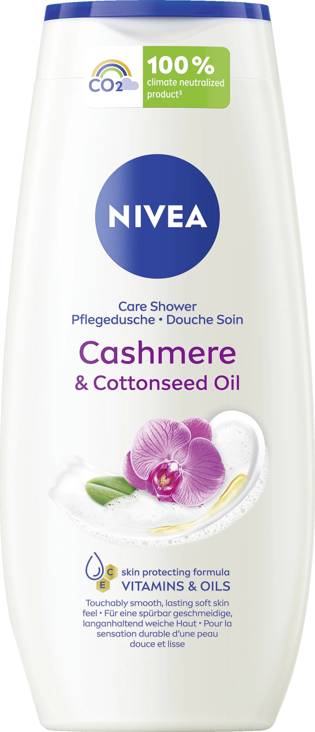 NIVEA Pflegedusche Cashmere & Cottonseed Oil 3 NIVEA Pflegedusche Cashmere & Cottonseed Oil