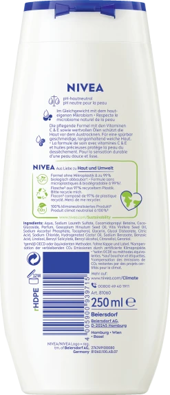 NIVEA Pflegedusche Cashmere & Cottonseed Oil 8 NIVEA Pflegedusche Cashmere & Cottonseed Oil -Mandarina Duck Fragrances-Shop MAM 8543460 SHOP IMAGE 1.4