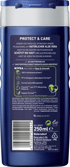 NIVEA MEN Duschgel Protect & Care -Mandarina Duck Fragrances-Shop MAM 8543562 SHOP IMAGE 1.4