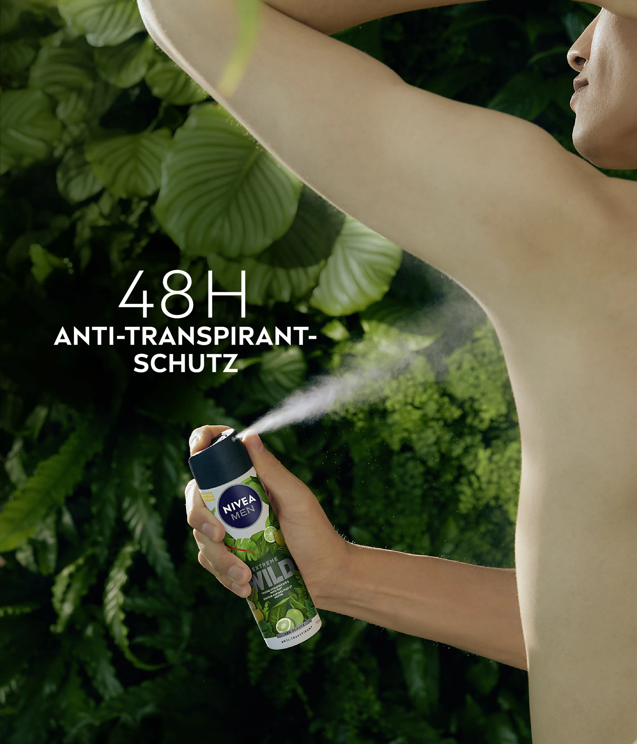 NIVEA MEN Anti-Transpirant Spray Extreme Wild Zitrusfrüchte 5 NIVEA MEN Anti-Transpirant Spray Extreme Wild Zitrusfrüchte – Bild 3