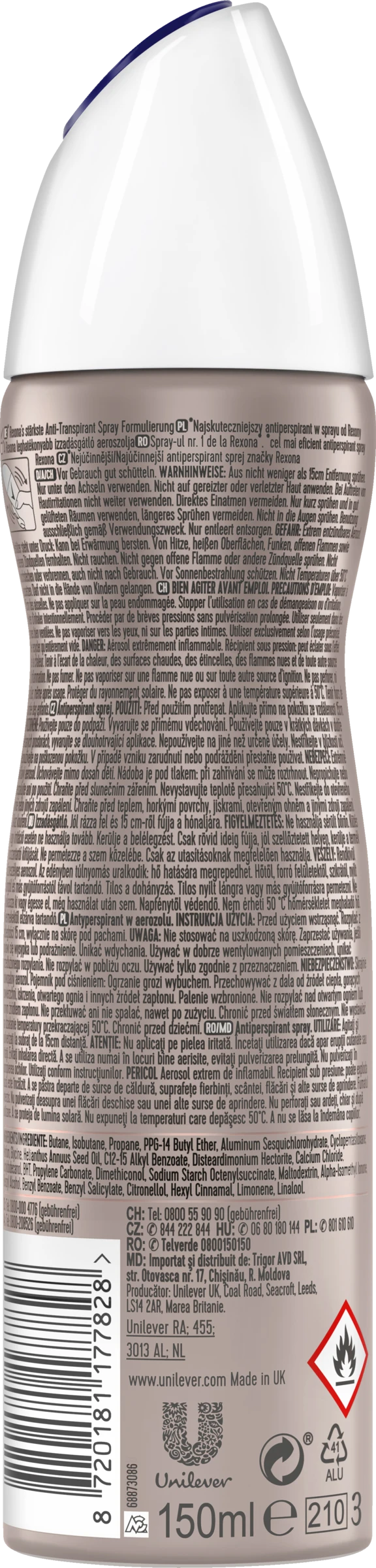 Rexona Anti-Transpirant Deo Spray Maximum Protection Lime & Waterlily Scent 4 Rexona Anti-Transpirant Deo Spray Maximum Protection Lime & Waterlily Scent – Bild 2