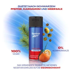 Reebok Men Move Your Spirit Deodorant Body Spray -Mandarina Duck Fragrances-Shop MAM 8557381 SHOP IMAGE 1.4