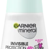 Garnier Mineral Invisible Black, White & Colors Roll-on Anti-Transpirant