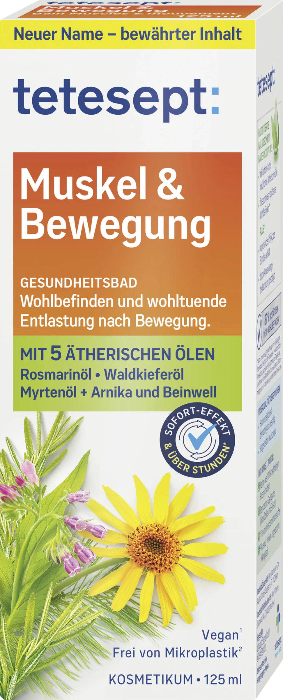 Tetesept Gesundheitsbad Muskel & Bewegung 3 Tetesept Gesundheitsbad Muskel & Bewegung