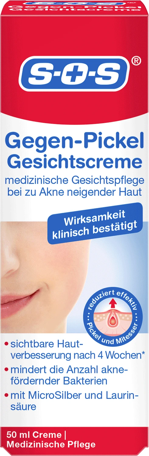 SOS Gegen-Pickel Gesichtscreme 3 SOS Gegen-Pickel Gesichtscreme