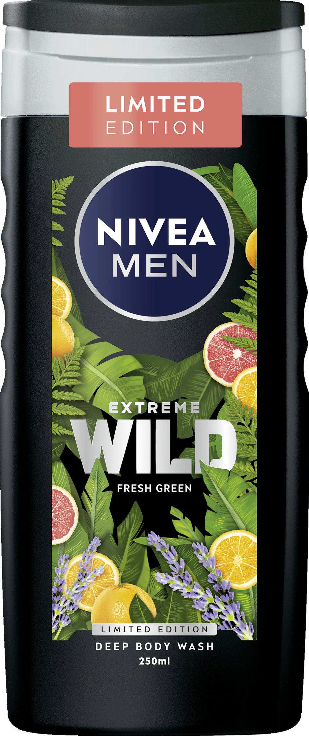 NIVEA MEN Dusche Extreme Wild Fresh Green 3 NIVEA MEN Dusche Extreme Wild Fresh Green