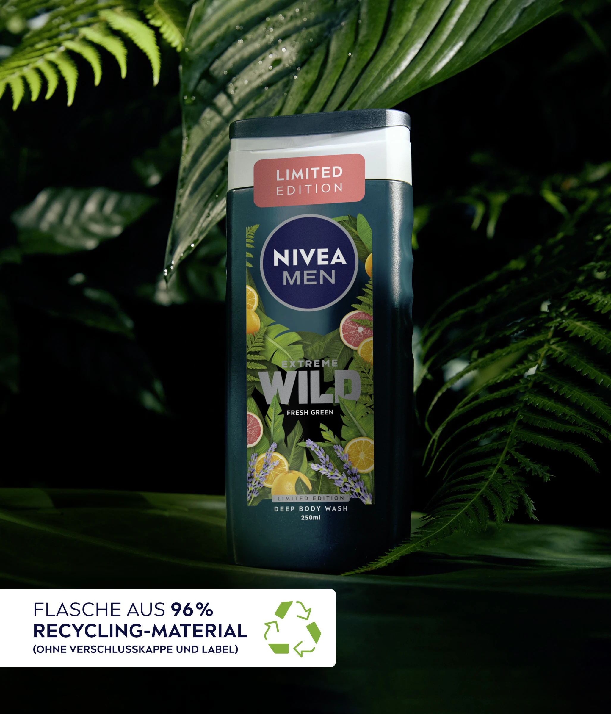 NIVEA MEN Dusche Extreme Wild Fresh Green 5 NIVEA MEN Dusche Extreme Wild Fresh Green – Bild 3