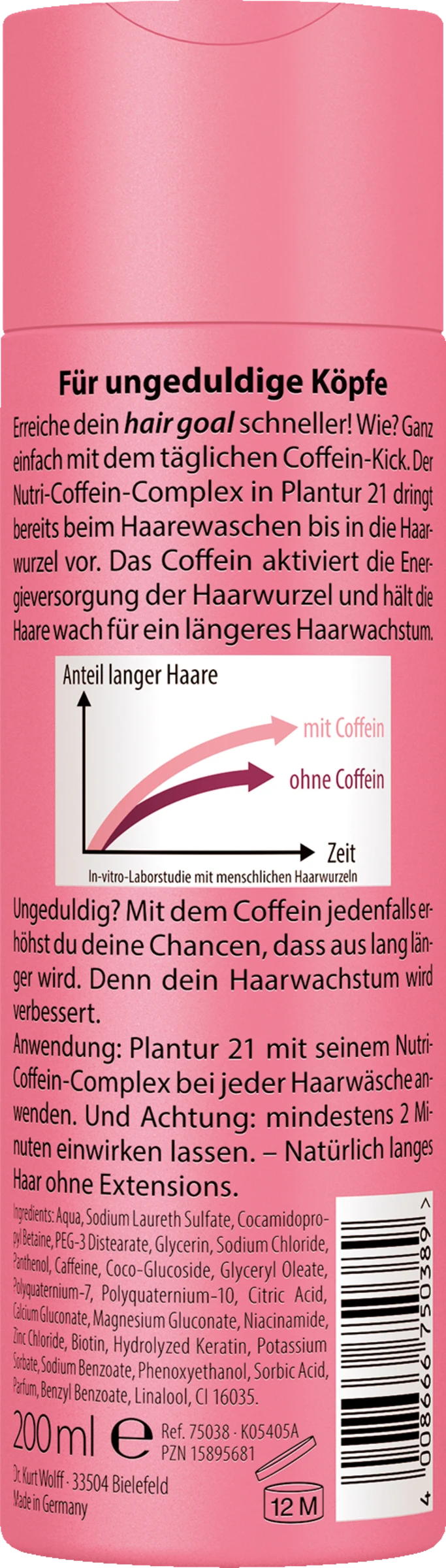 Dr. Wolff Plantur 21 #langehaare Shampoo 4 Dr. Wolff Plantur 21 #langehaare Shampoo – Bild 2