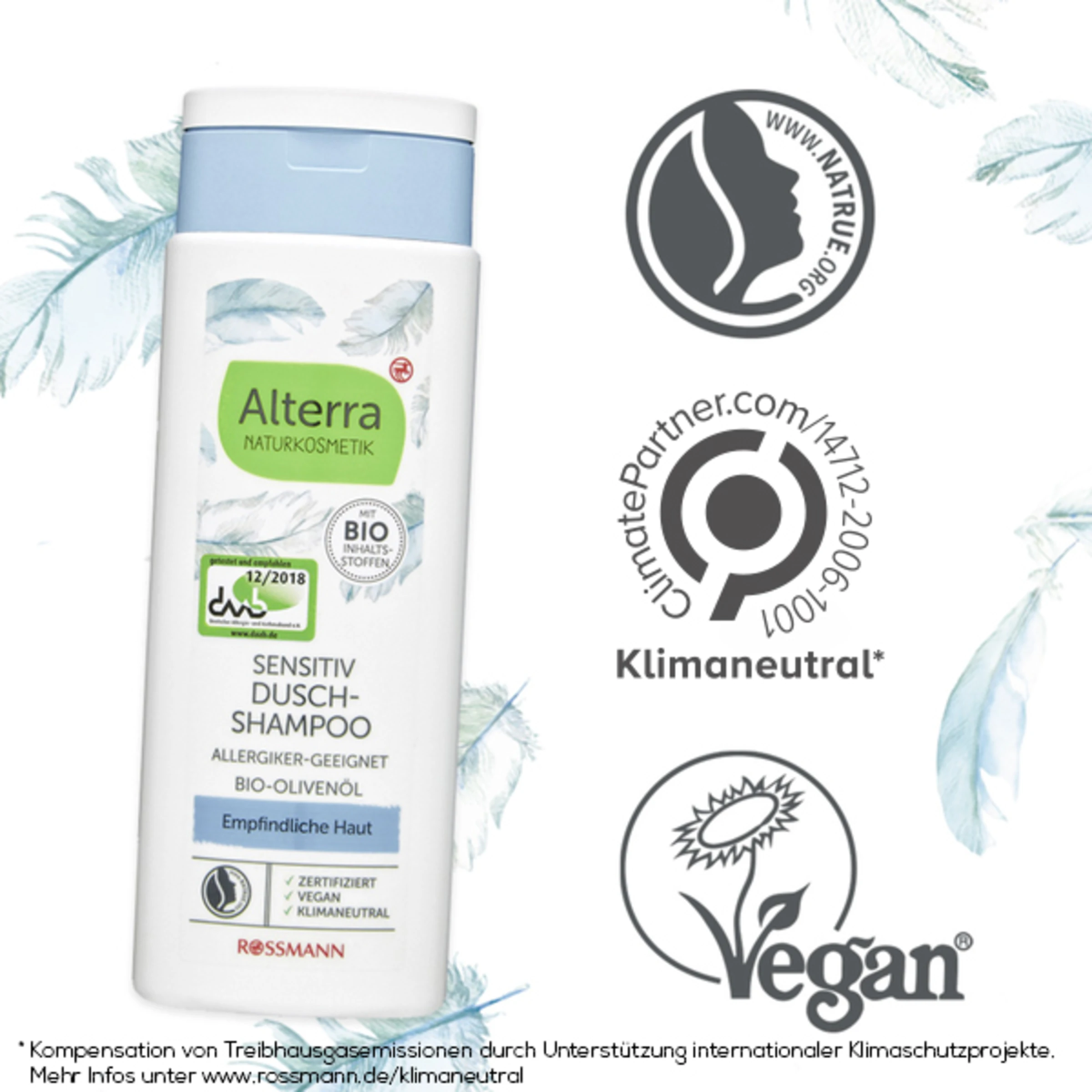 Alterra NATURKOSMETIK Sensitiv Dusch-Shampoo Parfümfrei 7 Alterra NATURKOSMETIK Sensitiv Dusch-Shampoo Parfümfrei – Bild 5