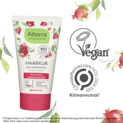 Alterra NATURKOSMETIK Haarkur Bio-Granatapfel & Bio-Aloe Vera -Mandarina Duck Fragrances-Shop MAM 8715431 SHOP IMAGE 1.4