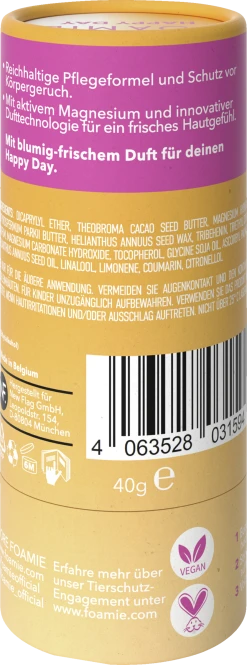 Foamie Women Festes Deodorant Happy Day -Mandarina Duck Fragrances-Shop MAM 8761778 SHOP IMAGE 1.4