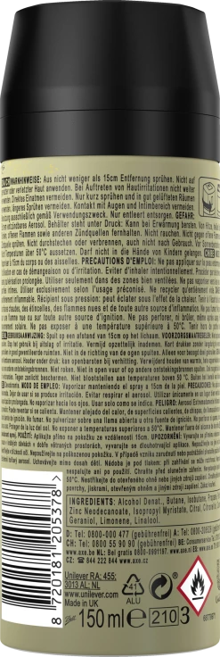 Axe Deo & Body Spray Gold Caramel Billionaire Magnum -Mandarina Duck Fragrances-Shop MAM 8761900 SHOP IMAGE 1.4