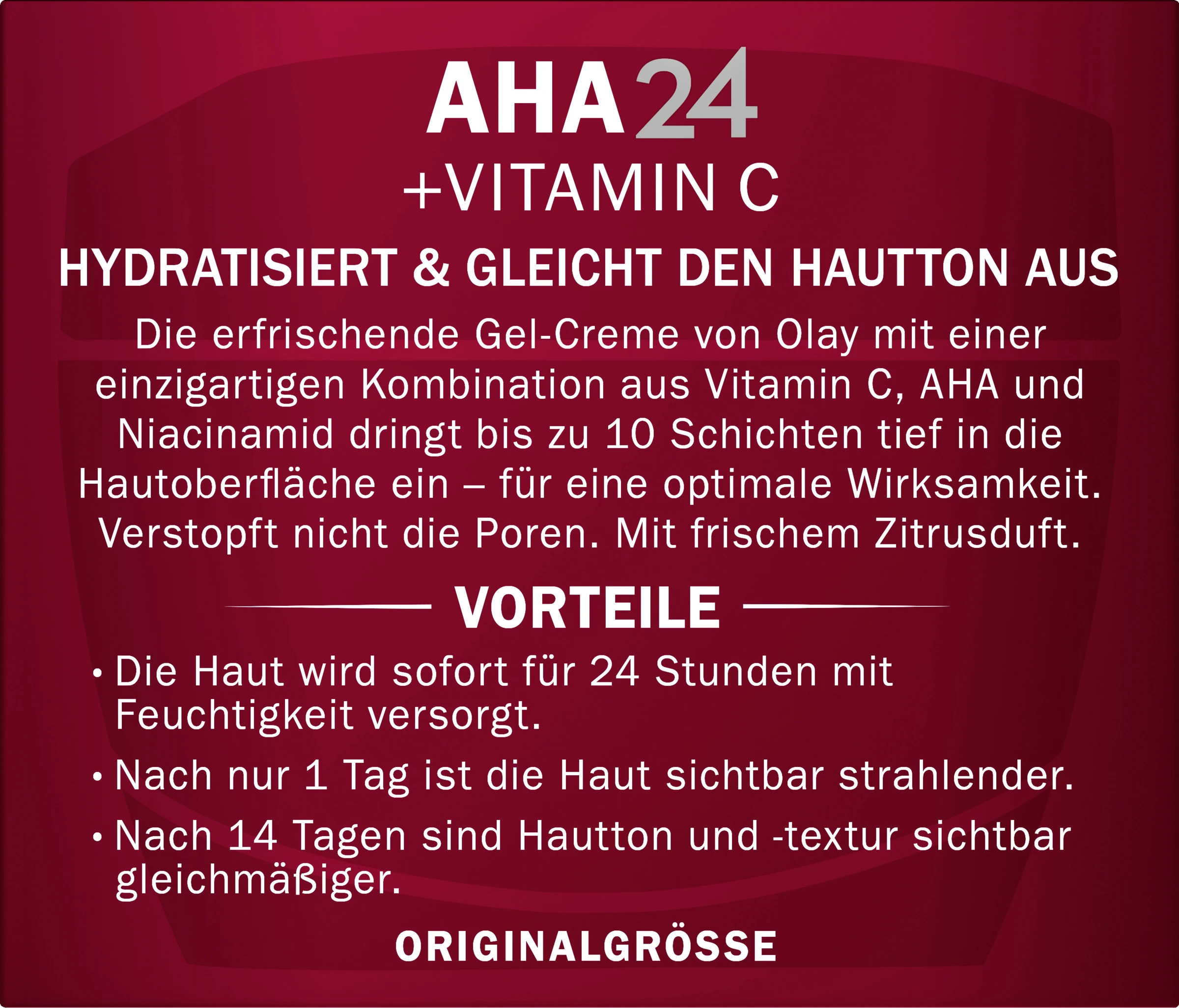 Olay Regenerist Gel-Creme AHA24 + Vitamin C 4 Olay Regenerist Gel-Creme AHA24 + Vitamin C – Bild 2