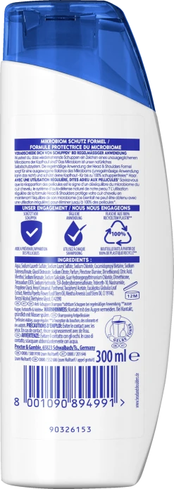 Head & Shoulders Anti-Schuppen Shampoo Juckende Kopfhaut -Mandarina Duck Fragrances-Shop MAM 8906770 SHOP IMAGE 1.4