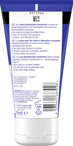 Neutrogena Sofort Einziehende Handcreme 5 Neutrogena Sofort Einziehende Handcreme -Mandarina Duck Fragrances-Shop MAM 8989639 SHOP IMAGE 1.4