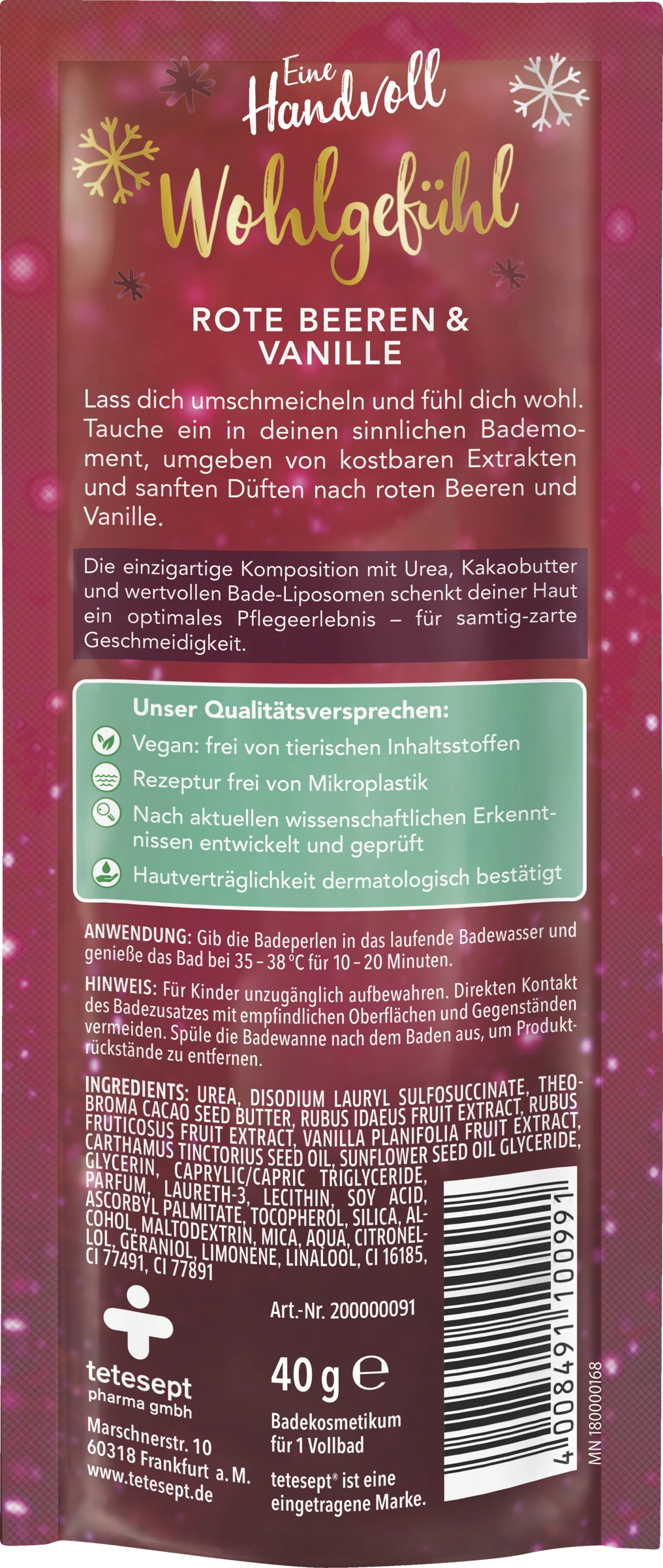 T By Tetesept Funkelnde Badeperlen Eine Handvoll Wohlgefühl 4 T By Tetesept Funkelnde Badeperlen Eine Handvoll Wohlgefühl – Bild 2