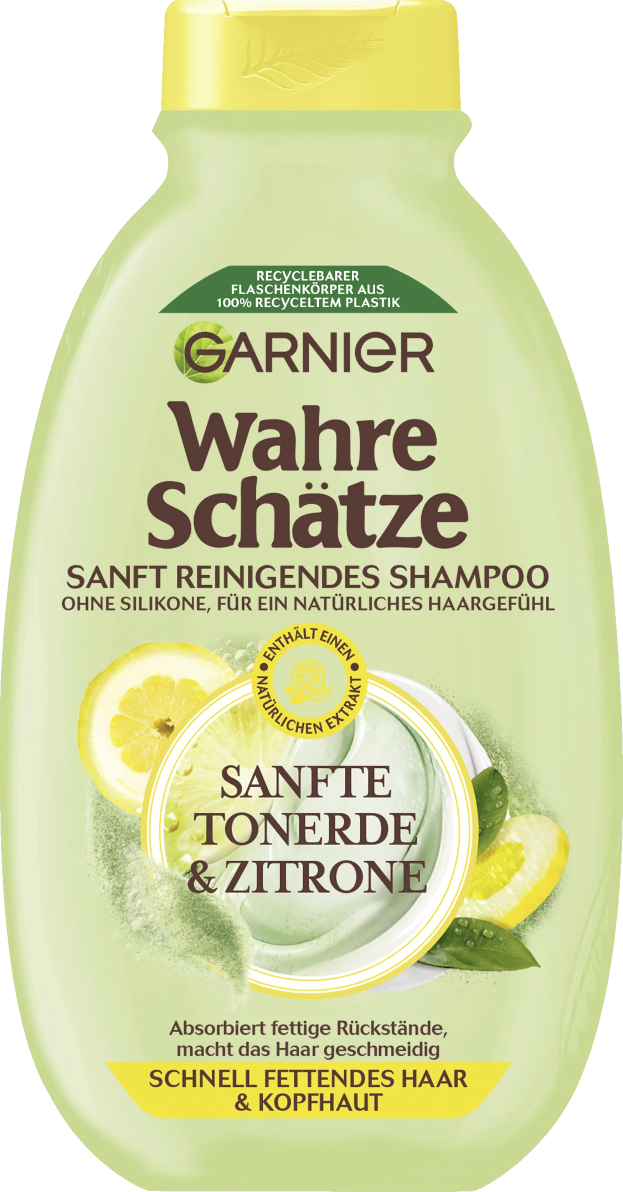 Garnier Wahre Schätze Sanft Reinigendes Shampoo Sanfte Tonerde & Zitrone 3 Garnier Wahre Schätze Sanft Reinigendes Shampoo Sanfte Tonerde & Zitrone