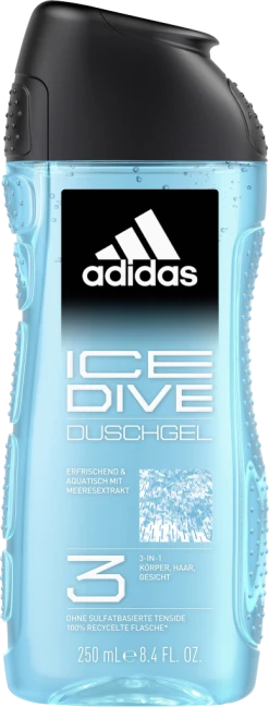 ADIDAS Ice Dive 3-in1 Duschgel