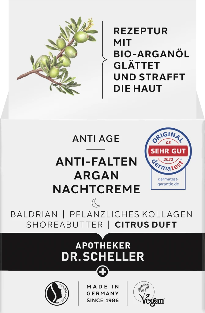 Dr. Scheller Anti-Falten Argan Nachtcreme 3 Dr. Scheller Anti-Falten Argan Nachtcreme