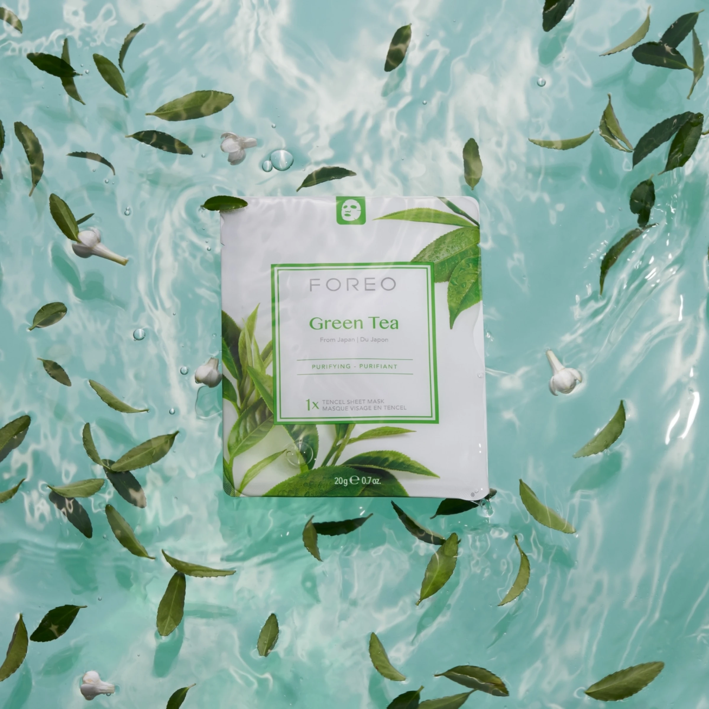 FOREO Farm To Face Collection Green Tea Maske 7 FOREO Farm To Face Collection Green Tea Maske – Bild 5
