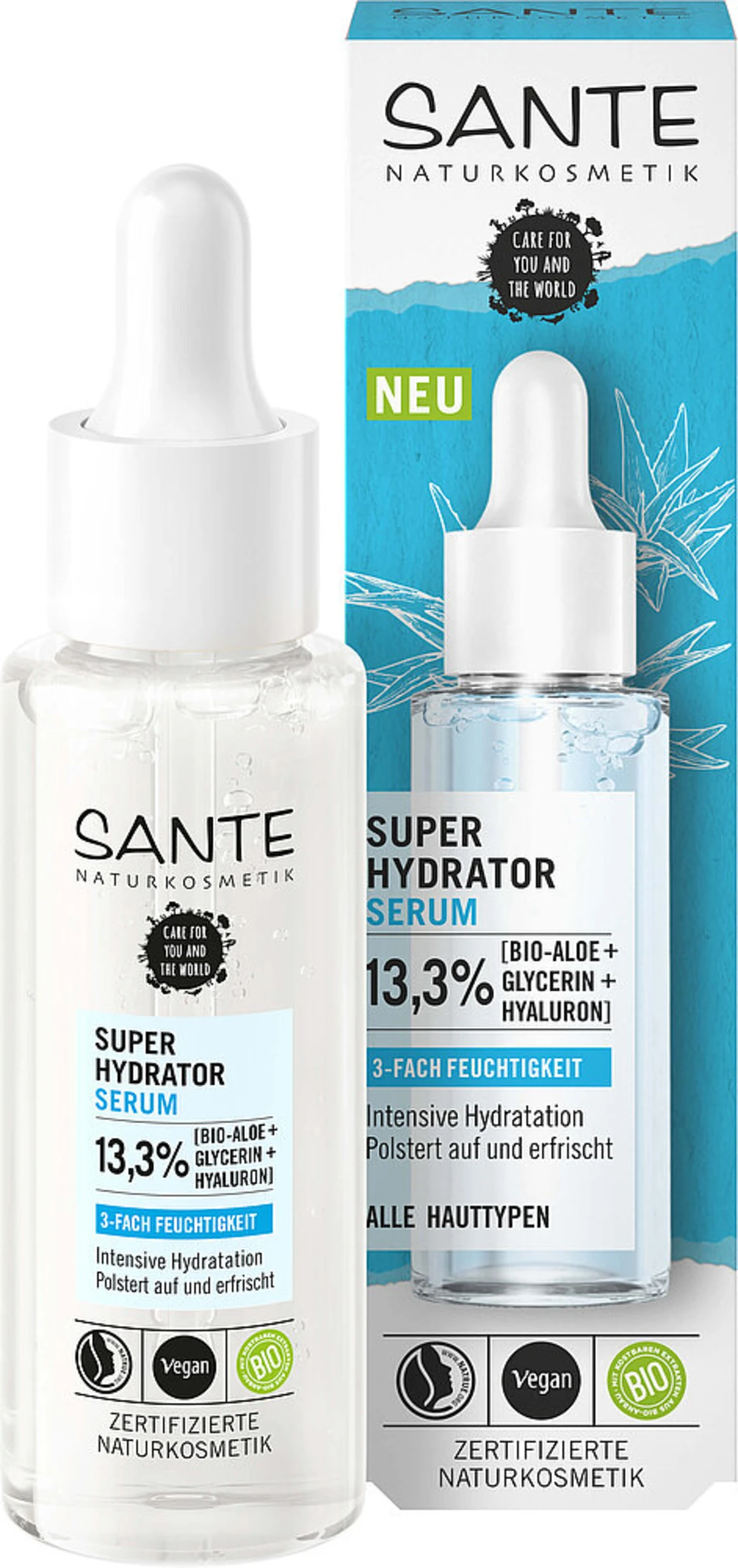 Sante Super Hydrator Serum 3-fach Feuchtigkeit 7 Sante Super Hydrator Serum 3-fach Feuchtigkeit – Bild 5