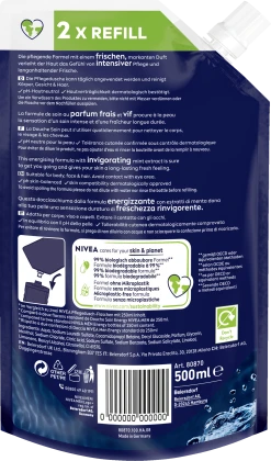 NIVEA MEN Duschgel Energy Nachfüllbeutel -Mandarina Duck Fragrances-Shop MAM 9153544 SHOP IMAGE 1.4