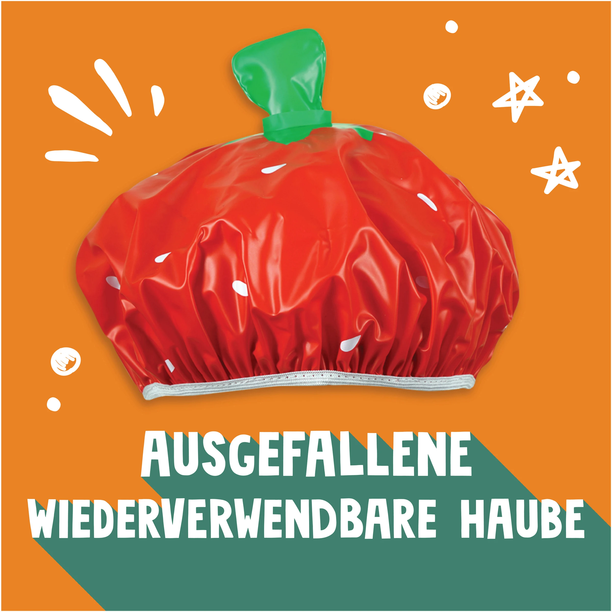 Bear Fruits Haarmaske Strawberry + Cap 7 Bear Fruits Haarmaske Strawberry + Cap – Bild 5